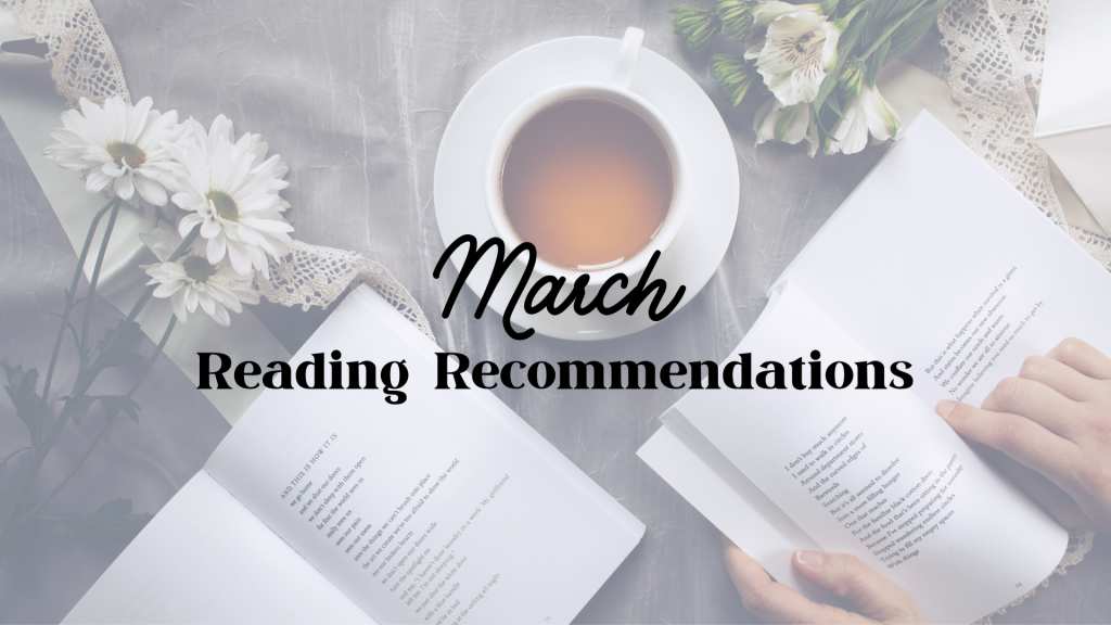 March Book Recommendations